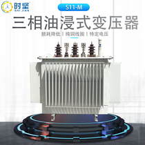 S11-M-630kva 10-35kv three-phase large industrial power 80-400KW oil-immersed power transformer