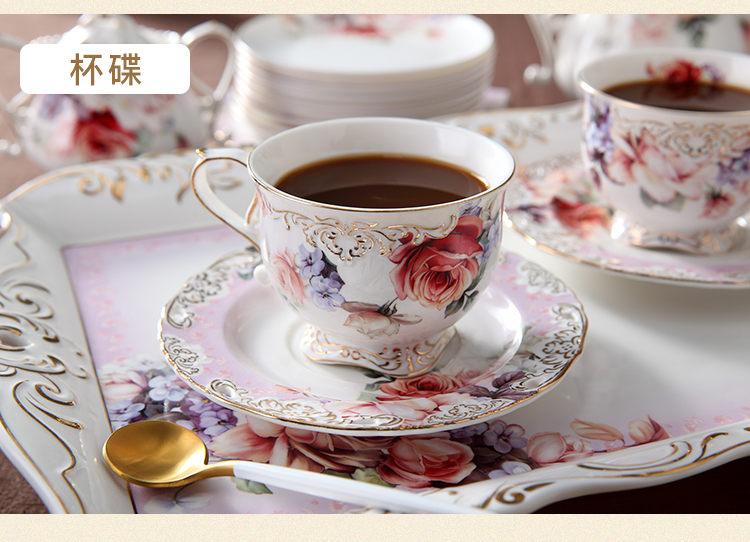 European cup suit house has contracted with water cooling kettle cup high - temperature ceramic cups sitting room tray