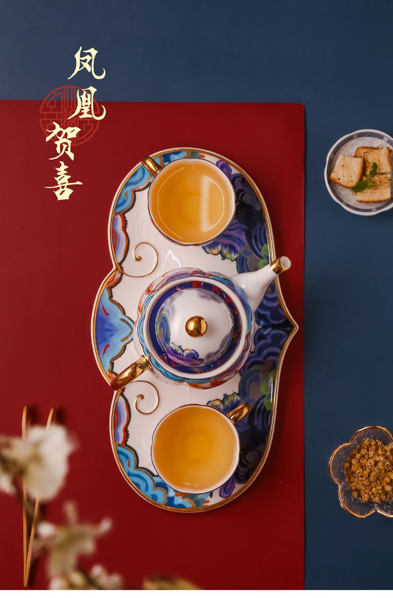 Ipads China tea sets tea Chinese ceramic tea cozy home with tray was coffee set