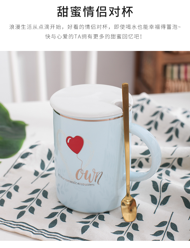 E optimal la ceramic keller cup for cup creative trend coffee cup one gift boxes a birthday present