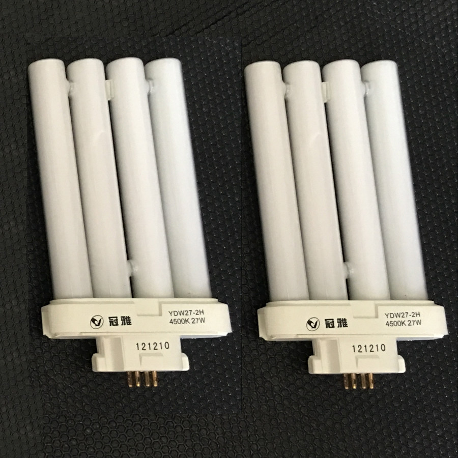 Original coronary eye tube 24 watt tri color 27W4500k lamp four row tube YDW24-2H warm white light