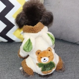 Одежда собак Осень и Зима плюс бархатный толстый Тедди Танди Танди Тедди.