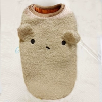 Абрикосовый жилет, с медвежатами