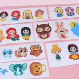 Детские наклейки для принцессы, игрушка, набор материалов для детского сада, DIY