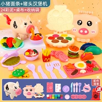 Свинья с лапшой+пельменная машина+бургер с свиней+24 пакета для доставки грязи