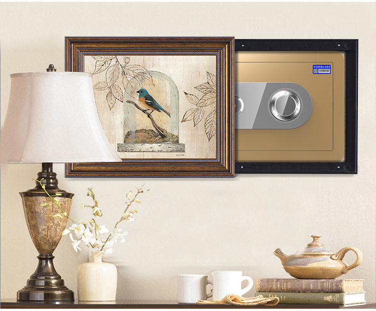 Khóa cơ an toàn hộ gia đình 45cm nhỏ bằng thép chống trộm hộ gia đình an toàn vào tủ bảo hiểm chìa khóa - Két an toàn