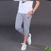 Chao mens trẻ em Nhật Bản sweatpants Summer thẻ mens nhỏ quần cậu bé mùa hè mỏng bảy điểm quần khí nước ngoài quần áo về nhà. 