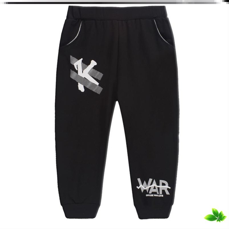 Chàng trai bảy điểm quần trẻ em vừa lỏng siêu trẻ em lửa sweatpants mùa hè vỗ béo học sinh tiểu học ngắn.