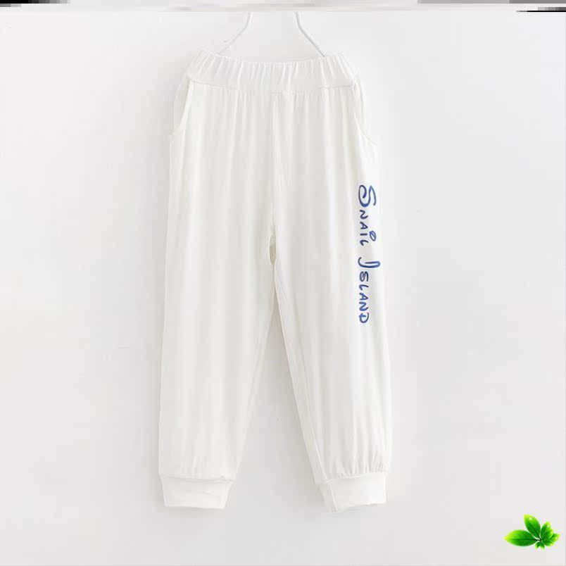 Tăng childrens quần mùa hè mỏng lỏng mặc giản dị chàng trai lớn sweatpants lỏng lẻo vừa trẻ em độ đàn hồi.