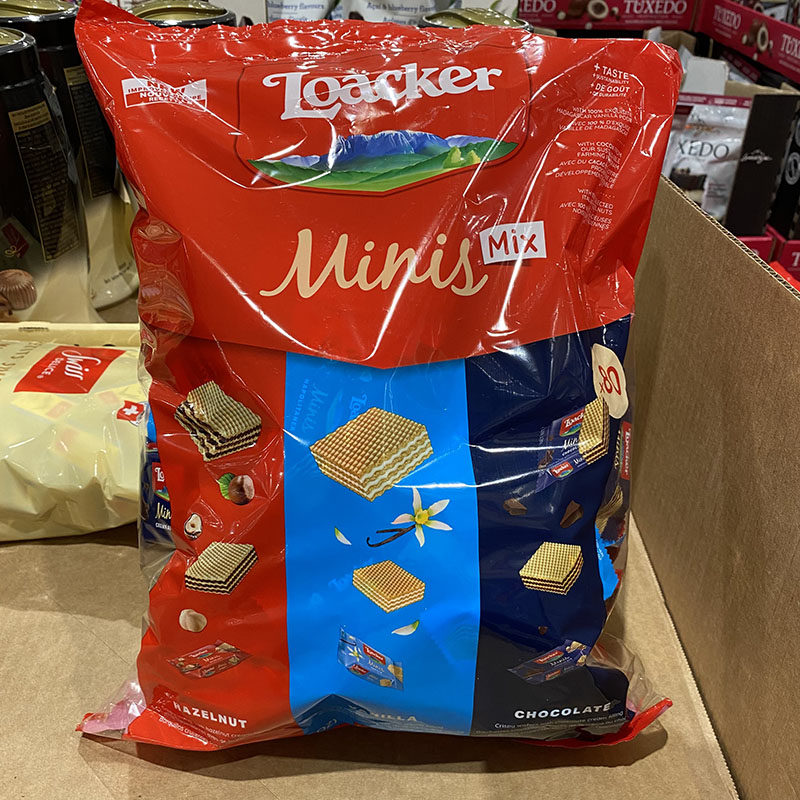 Canadian Direct Mail Locker three flavors of cookies independently packed casual snacks 800g