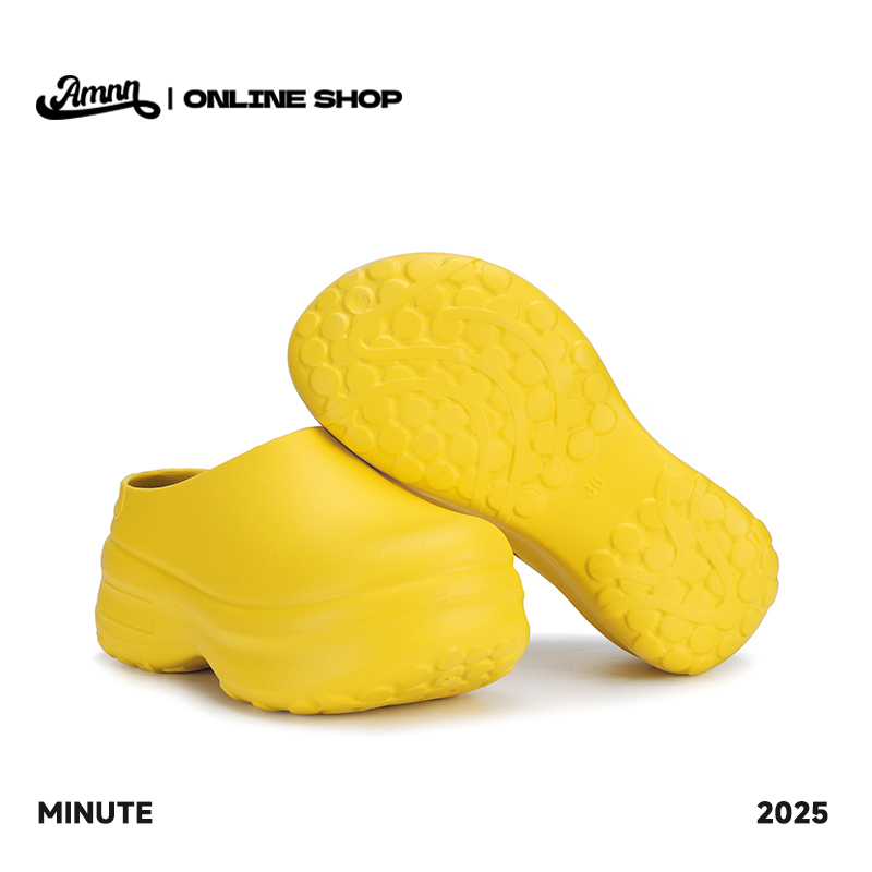 Amnn Thick-Soled Chef Shoes for Women, Summer Outdoor Wear, Height Increase of 5cm, Clogs, Closed-Toe Slippers, Fashionable Trendy Sandals