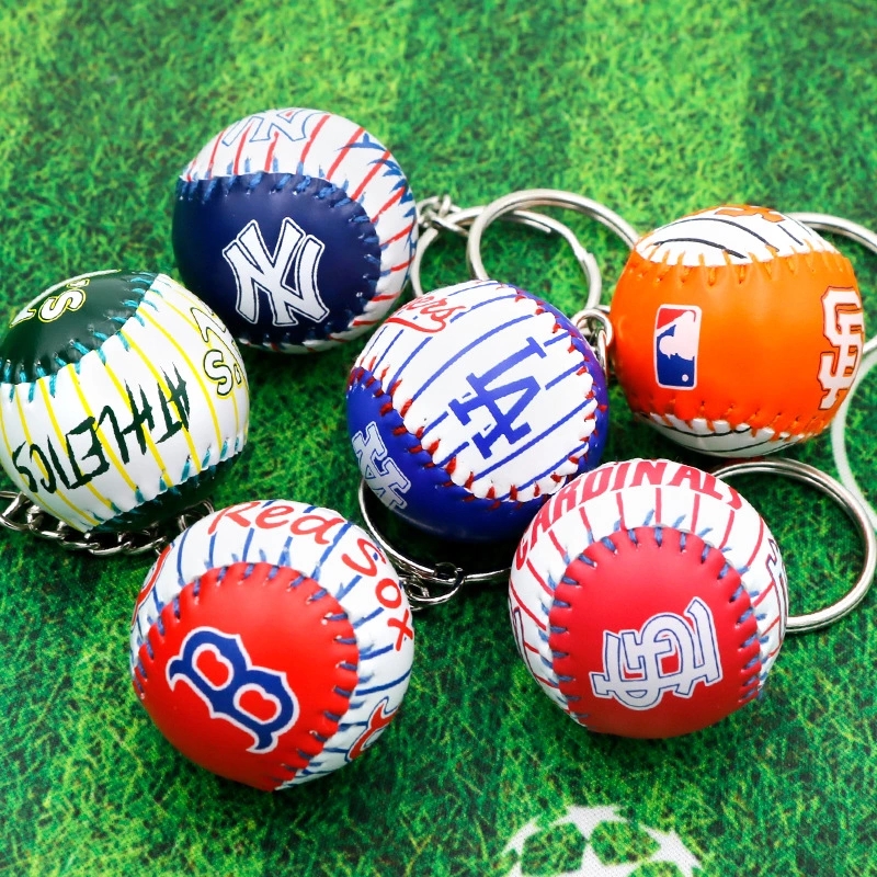 Baseball key buckle hanging rack New York Yankee Dodge NY hanging bag Bag Hanging fans Gift gift souvenirs