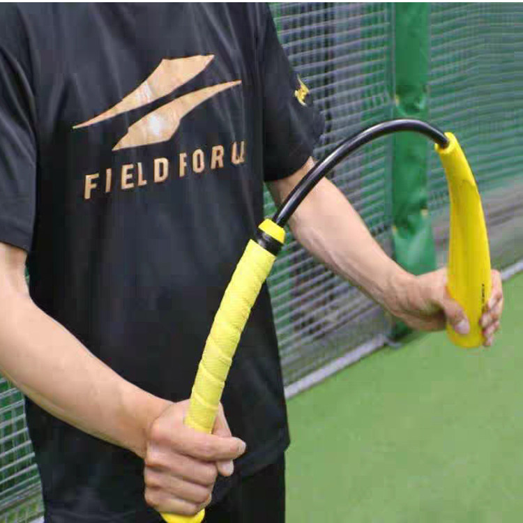 Baseball swing trainer hand-eye coordination training high-elastic fiberglass to improve swing posture strength