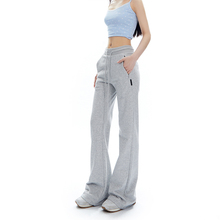 APEA High Waist Slim Micro Loudspeaked Guard Pants Women's Blockette Girls' Sports Style Thin Drop Casual Wide Leg Pants