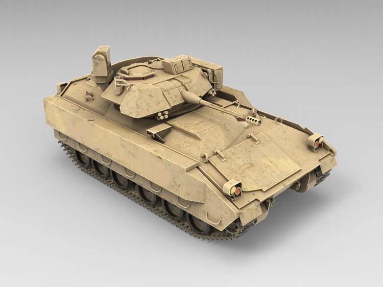 图片[9]-C4D坦克FBX军用卡车STL装甲车OBJ军事武器unity房车三维模型素材-cg男孩