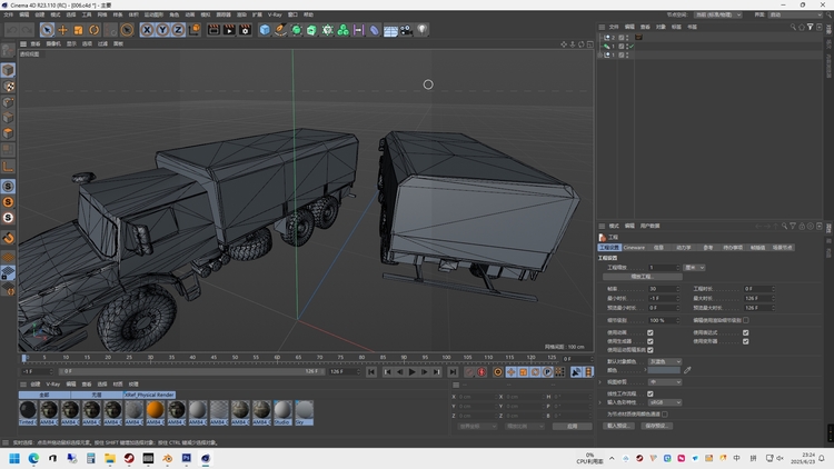 图片[2]-C4D坦克FBX军用卡车STL装甲车OBJ军事武器unity房车三维模型素材-cg男孩