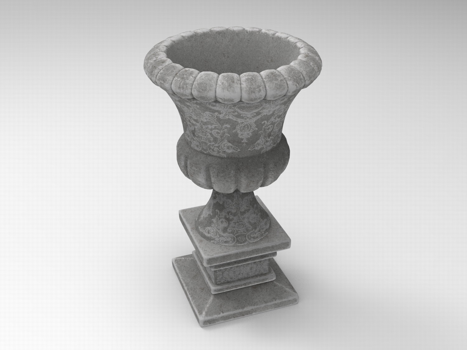 图片[3]-C4D花钵FBX花台STL花盆OBJ欧式古典园林设计道具三维模型-cg男孩