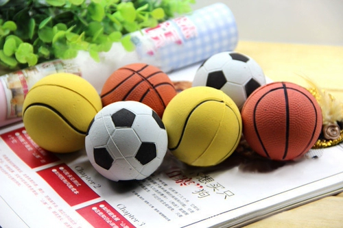 Резиновая игрушка, прыгучий мяч для тренировок, издает звуки, домашний питомец