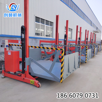 Small truck tailplate unloading lifting platform mobile unloading elevator electric hydraulic container boarding