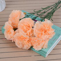Fresh home furnishings living room flower arrangement birthday silk flower elder Carnation dried flower bouquet Mothers Day