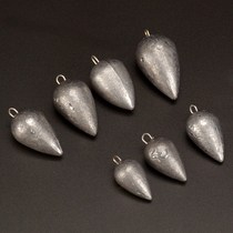 Lead weight fishing supplies Anchor fish accessories string hook turtle playing turtle dual-purpose chicken heart drop fishing turtle gun turtle gun lead sinker