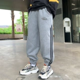 Весенняя летняя одежда, осенние весенние детские штаны для мальчиков, подходит для подростков