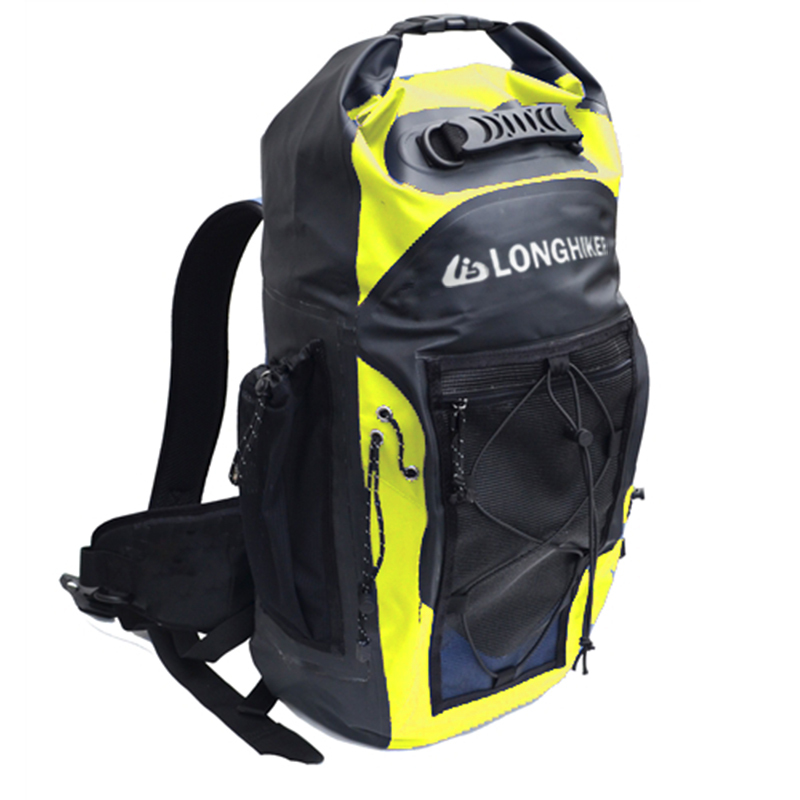 Longhiker Waterproof Backpack for River Tracing, Skiing, Outdoor Hiking, Rafting, Diving, Fishing, and Lure Fishing Gear