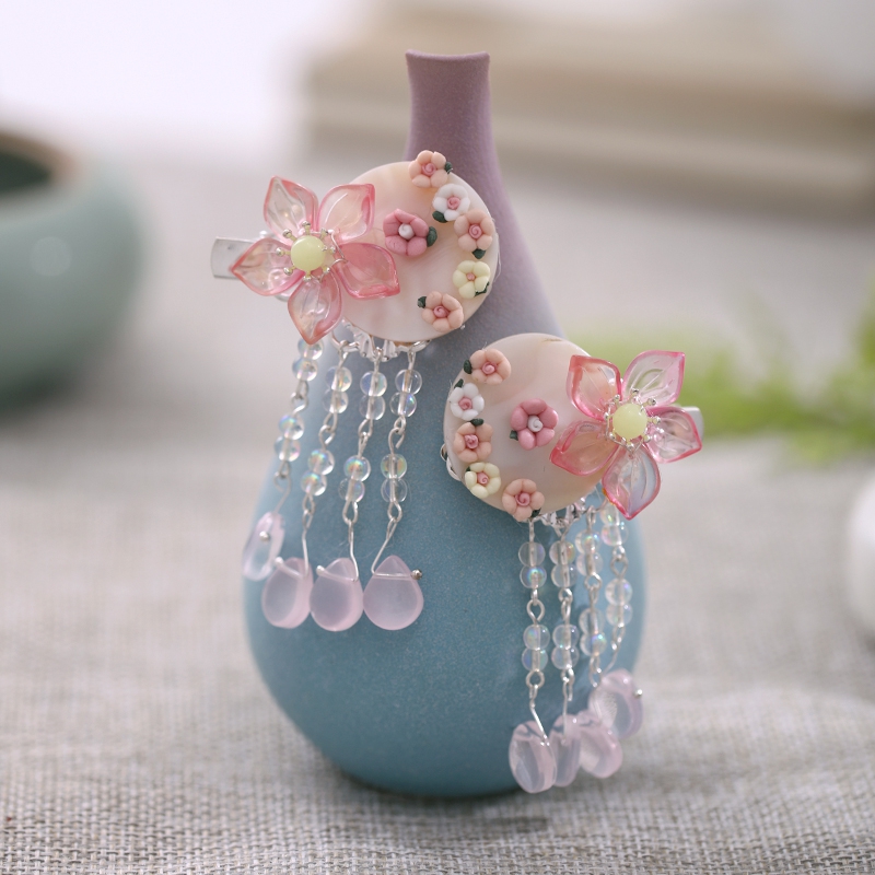 images 35:Chinese costume costume costume folder child with a gusty decorative ancient wind head decorated super fairy hair clip to the ancient side hairpin