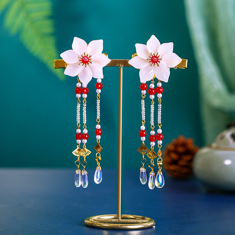 images 30:Chinese costume costume costume folder child with a gusty decorative ancient wind head decorated super fairy hair clip to the ancient side hairpin