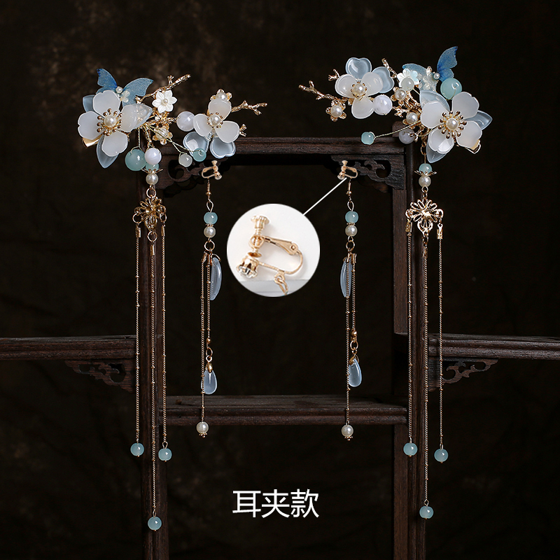 images 1:Chinese costume costume costume folder child with a gusty decorative ancient wind head decorated super fairy hair clip to the ancient side hairpin