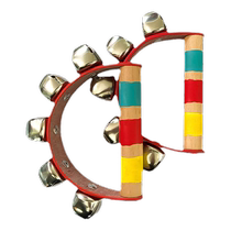 Kindergarten Orff wrist bell string bell percussion instrument hand bell children teacher music dance bell hand bell