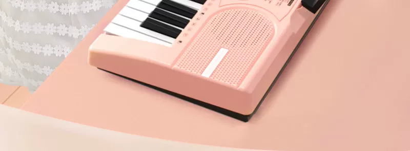 Đàn piano bàn phím điện tử dành cho trẻ em mới bắt đầu chơi tại nhà, đồ chơi nhạc cụ đa chức năng cho bé gái, quà tặng ngày thiếu nhi