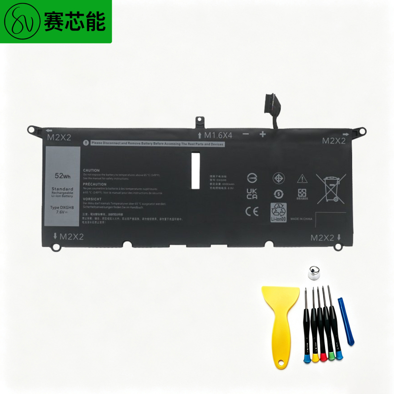 Hk6N5 Is Suitable for Dell Laptop Batteries Xps 13 9370 9380 7390 9305 P82G P113G