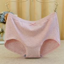 High waist seamless underwear female modal one piece seamless bag hip high elastic breifs simple Japanese fat mm