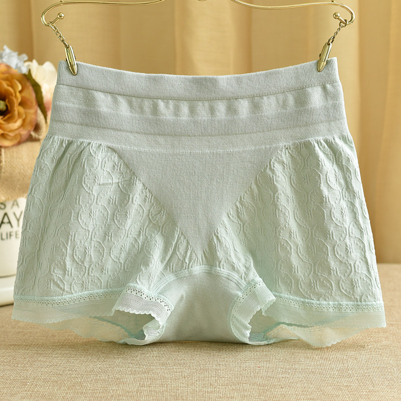 Modal boxer panties women's high-waisted belly close-fitting safety pants pure cotton crotch seamless hip-lifting high-elastic boxer shorts