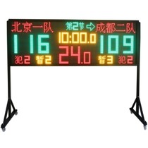 Two meters long wireless basketball 24 s scooters chronograph seconds table with wireless basketball timer scoreboard
