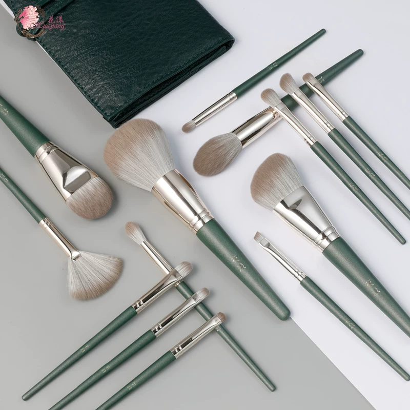 Набор кистей Brush, основы, сумка-органайзер для рук, 14 шт, полный комплект