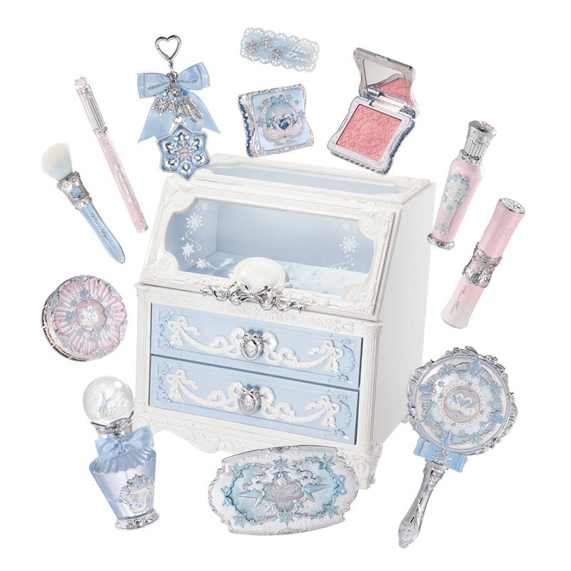【19日20点开售】花知晓雪花芭蕾雪花妆柜ALL-IN彩妆大礼盒旗舰店 晓雪实拍商品图
