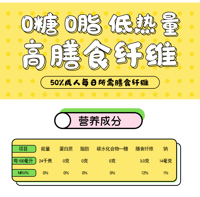 秋林 0糖0脂0卡 青提苏打气泡水 高膳食纤维 450ml*12瓶 图6