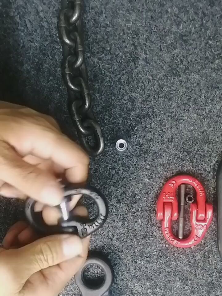 Shenli rigging Lifting Butterfly buckle Lifting buckle Chain connection buckle Unloading buckle Double ring buckle Connector rigging Hyperlink buckle