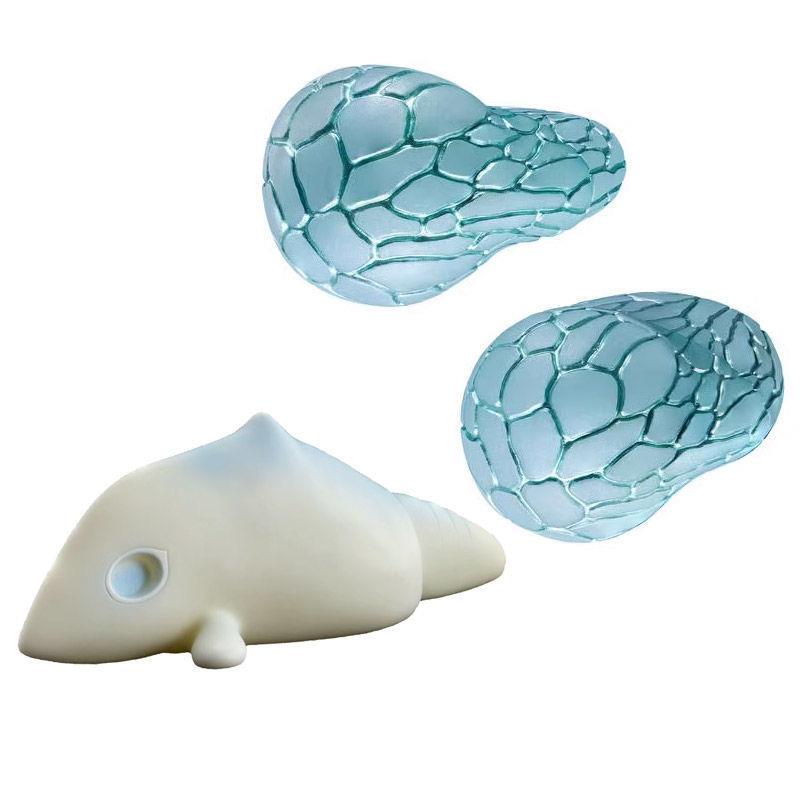 Kabaton Soft Plastic Monster Action Figure Blazer Series Sophia Spinner Two-Dimensional Monster Toy Figure