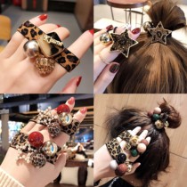 () Korean version of head rope Hair Leather Fascia Hair Leather Fascia Accessories Hair haircut Hair Hair Ring Suit