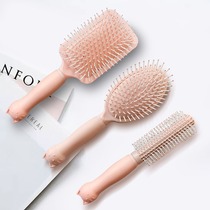 Cute female student Korean airbag comb anti-static anti-hair hair massage comb home hair comb portable comb ins