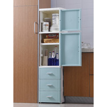 Narrow side cabinet 25 35 seam storage cabinet open door kitchen plastic locker living room wall gap finishing 25