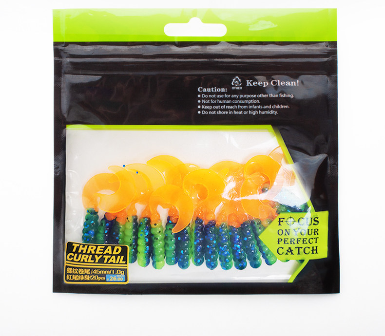 Дорожные суб- приманки ruke卷尾t尾铅头钩软虫仿生饵