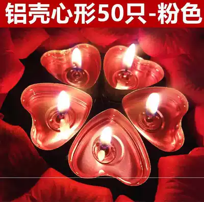 Boyfriend birthday bedroom romantic arrangement wedding anniversary candle girlfriend birthday room decoration combination