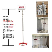 Blue Fire Stone Cabinet Bathroom Pendant Cabinet Lift Adsorption Mounting Fixed Support Suction Cup Handle Punch Positioning God