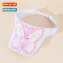 Hat men and women outdoor sports butterfly Korean of the le