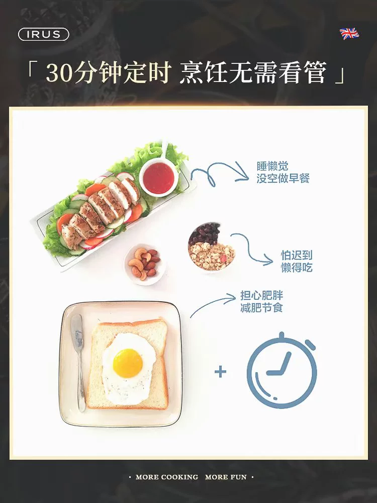 Новый тип Sima -Light Ending Machine Multifunctional Breakfast Machine Furniture Family Waste Cake Machine British Toast Pressing Brands Sandwich Machine