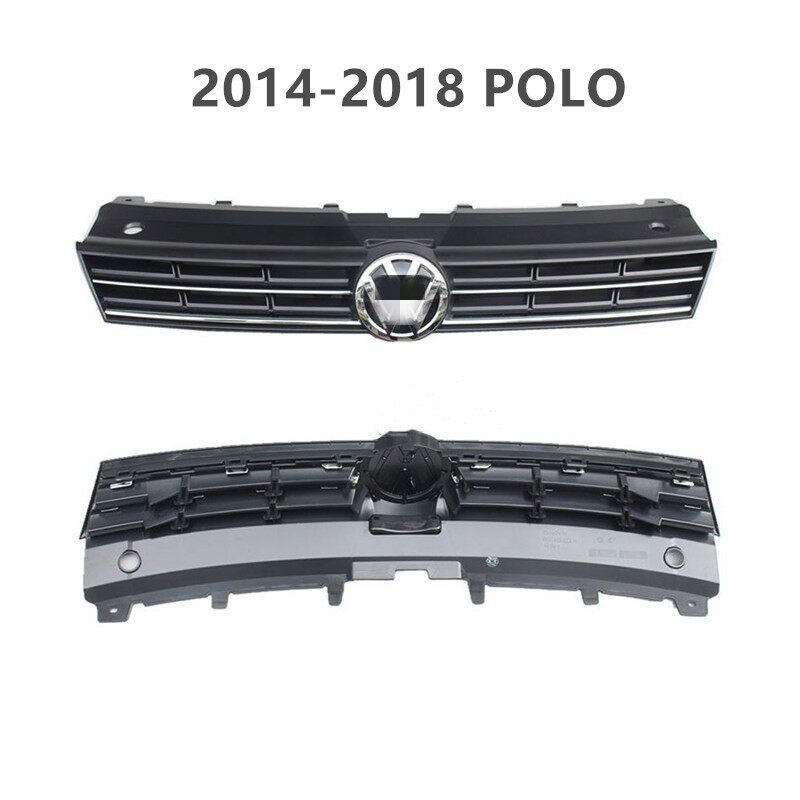 Решетка радиатора CAPQX для Polo 11-13 одна полоса